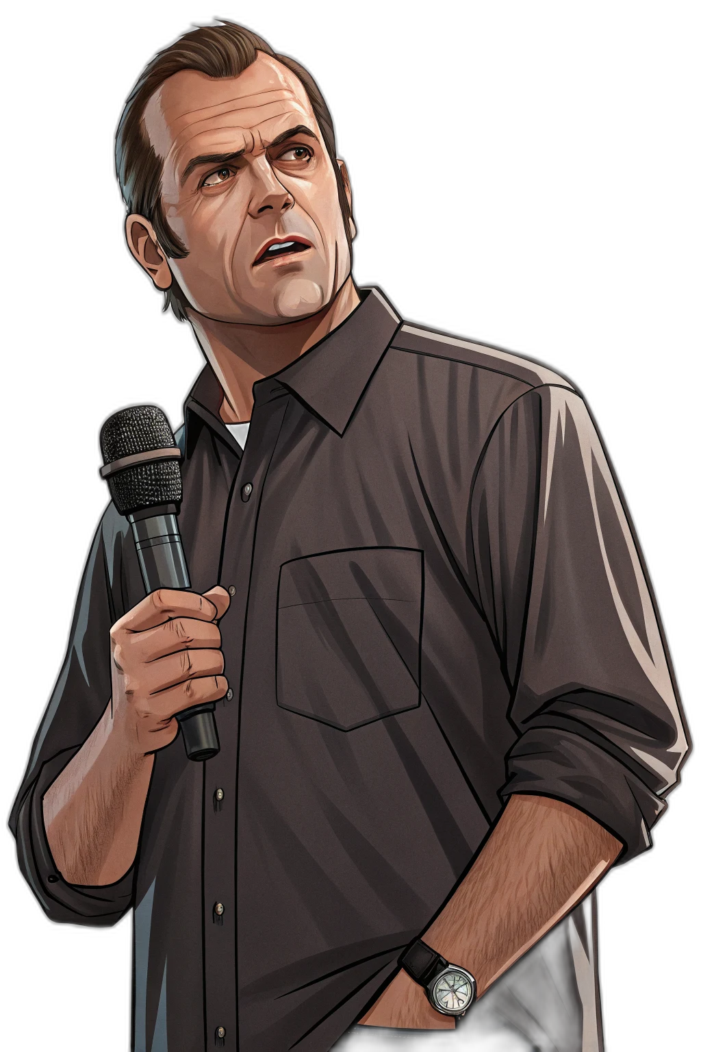Interviewer — Talks the posts out of you